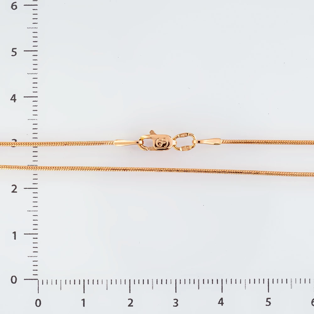 Цепь из красного золота 585 пробы