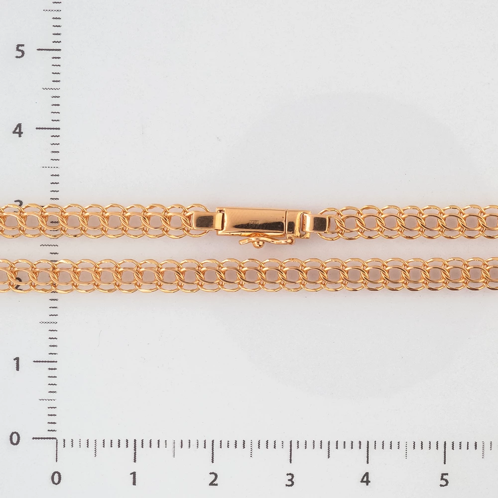 Цепь из красного золота 585 пробы
