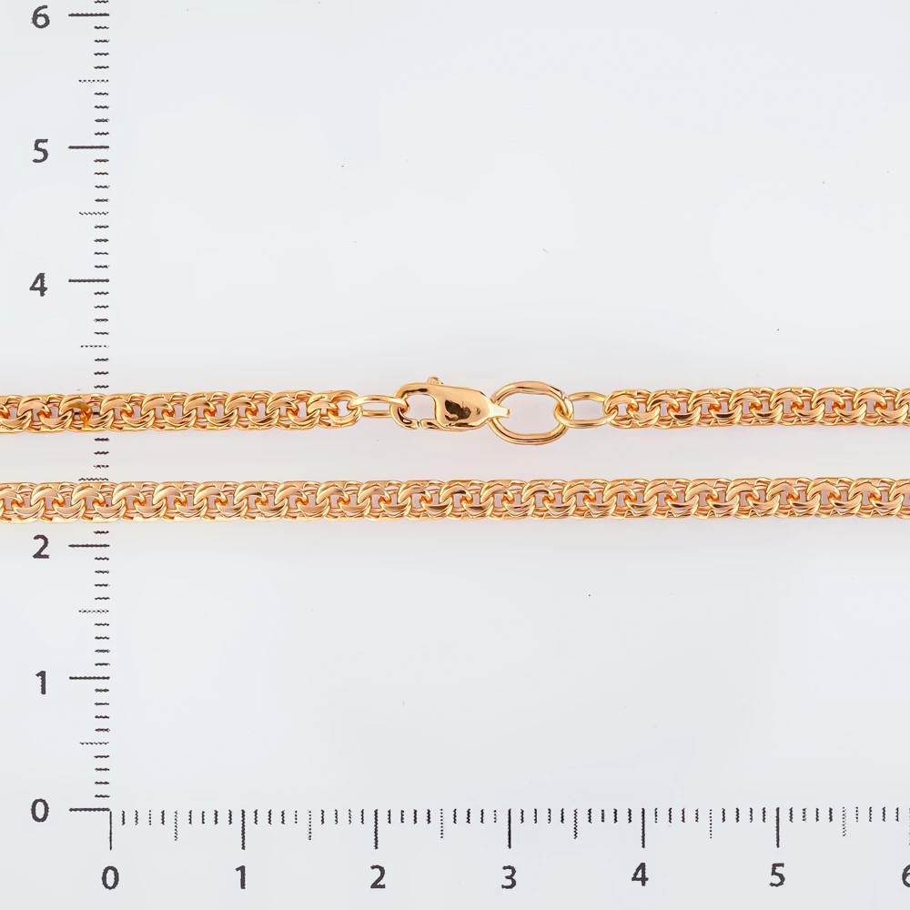 Цепь из красного золота 585 пробы