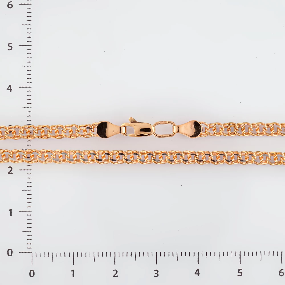Цепь из красного золота 585 пробы