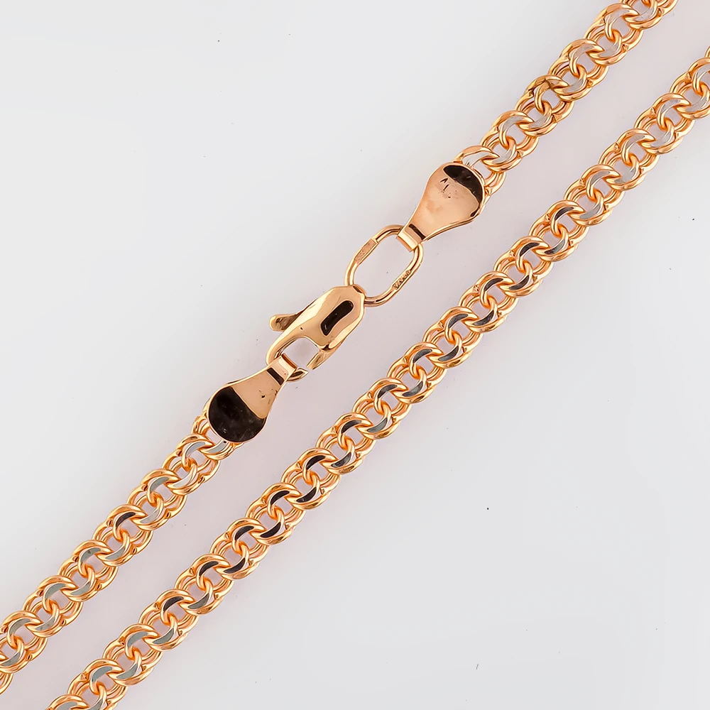 Цепь из красного золота 585 пробы