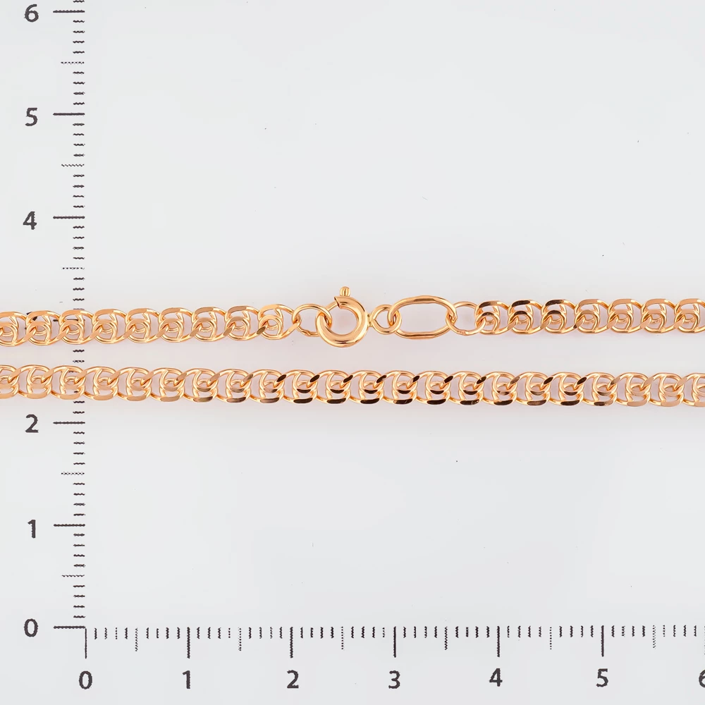 Цепь из красного золота 585 пробы