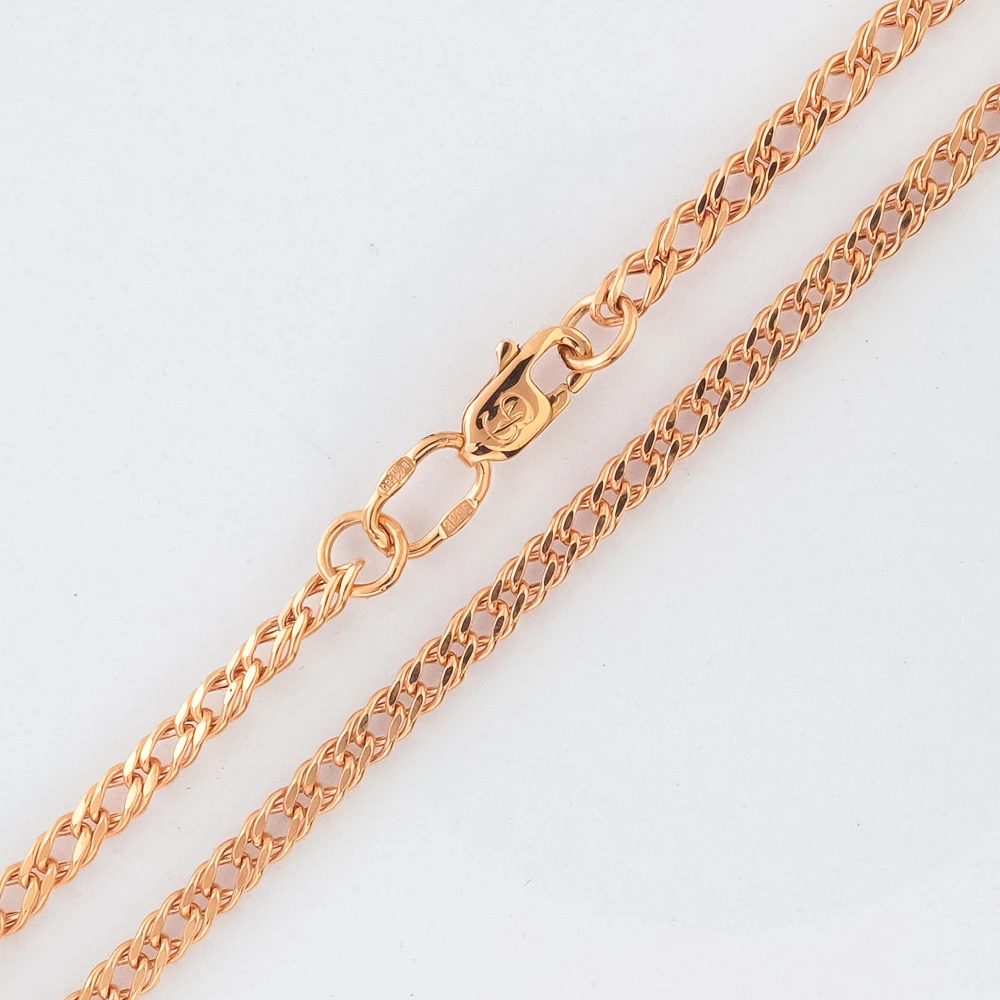 Цепь из красного золота 585 пробы