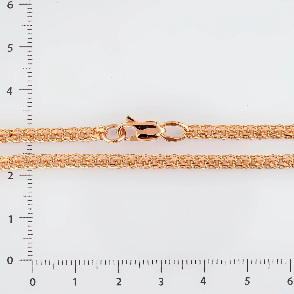 Цепь из красного золота 585 пробы