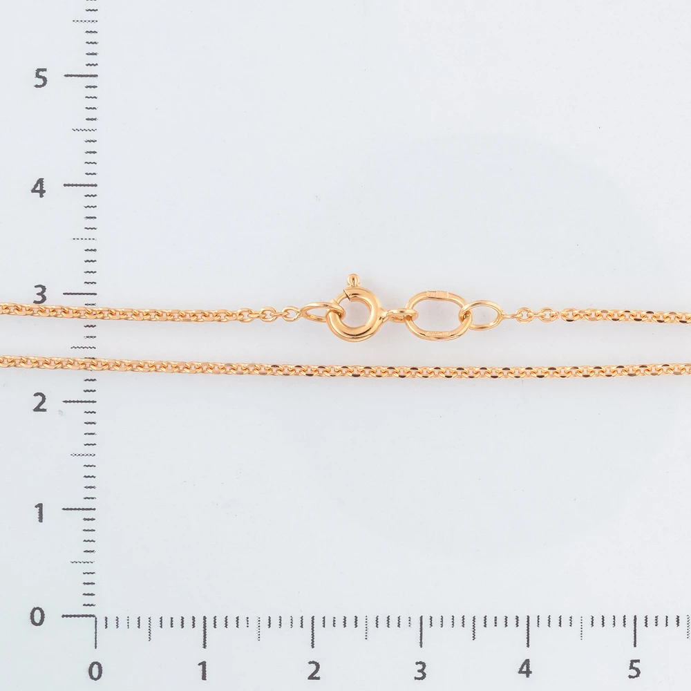 Цепь из красного золота 585 пробы