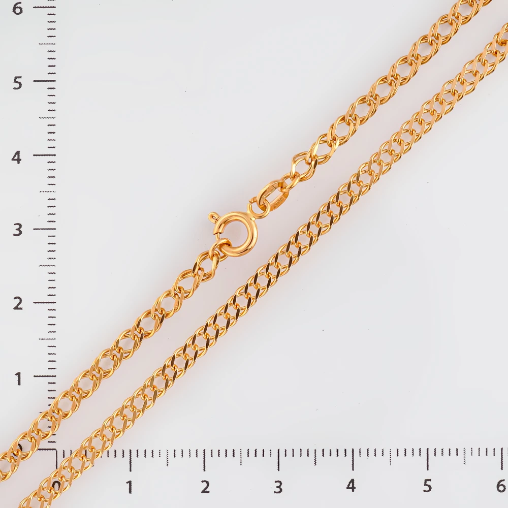 Цепь из красного золота 585 пробы