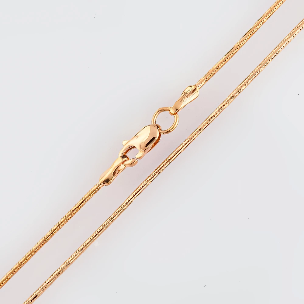 Цепь из красного золота 585 пробы