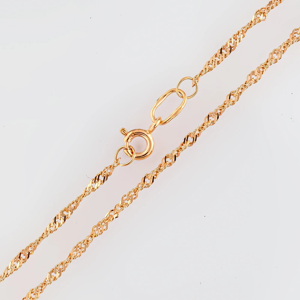 Цепь из красного золота 375 пробы