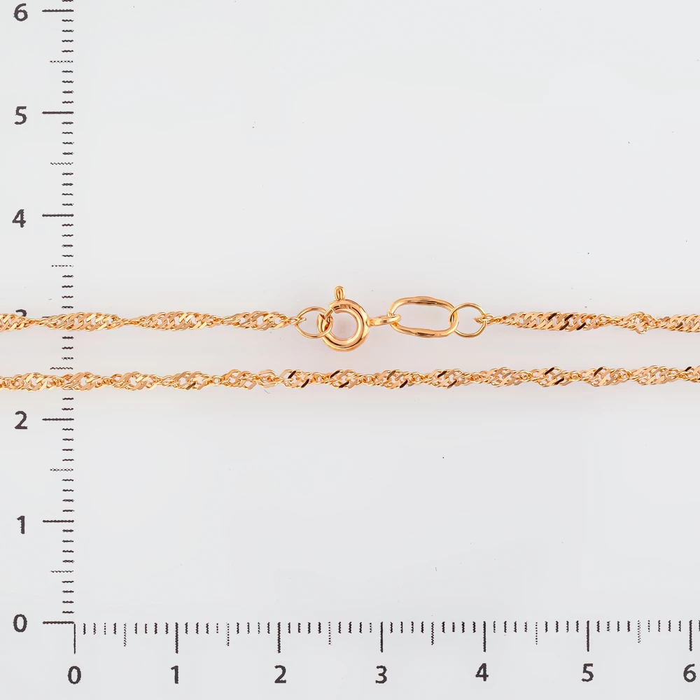 Цепь из красного золота 375 пробы