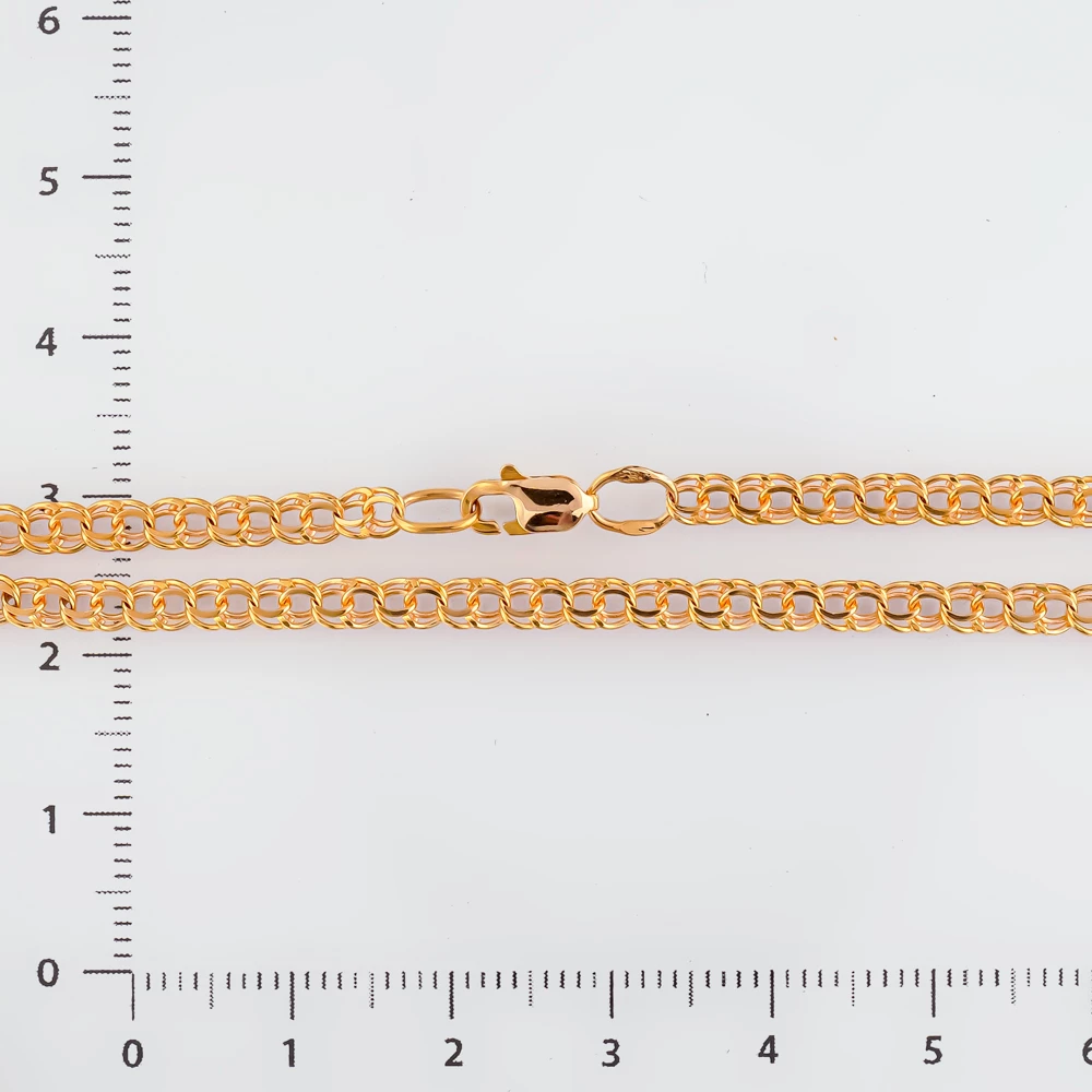 Цепь из красного золота 375 пробы