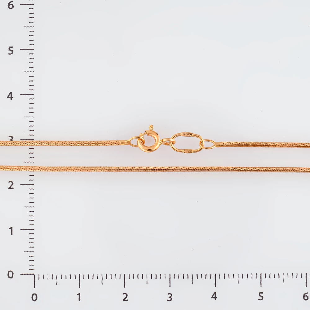 Цепь из красного золота 585 пробы