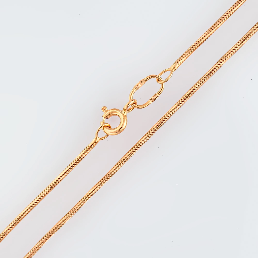 Цепь из красного золота 585 пробы