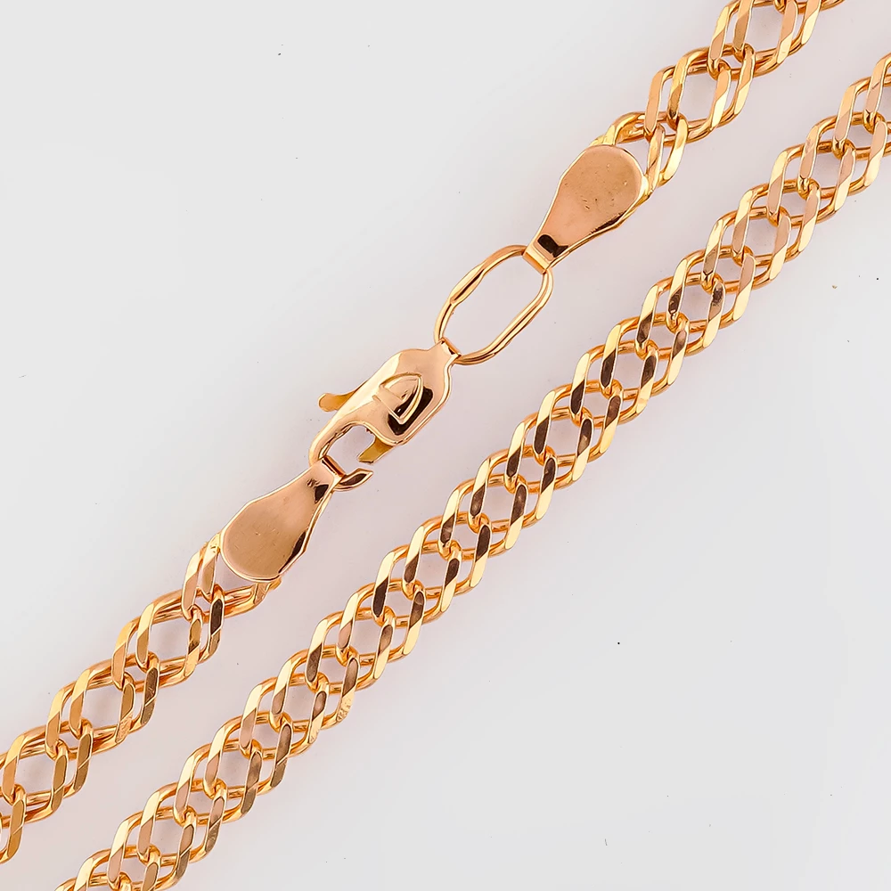 Цепь из красного золота 585 пробы