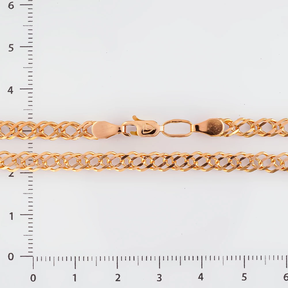 Цепь из красного золота 585 пробы