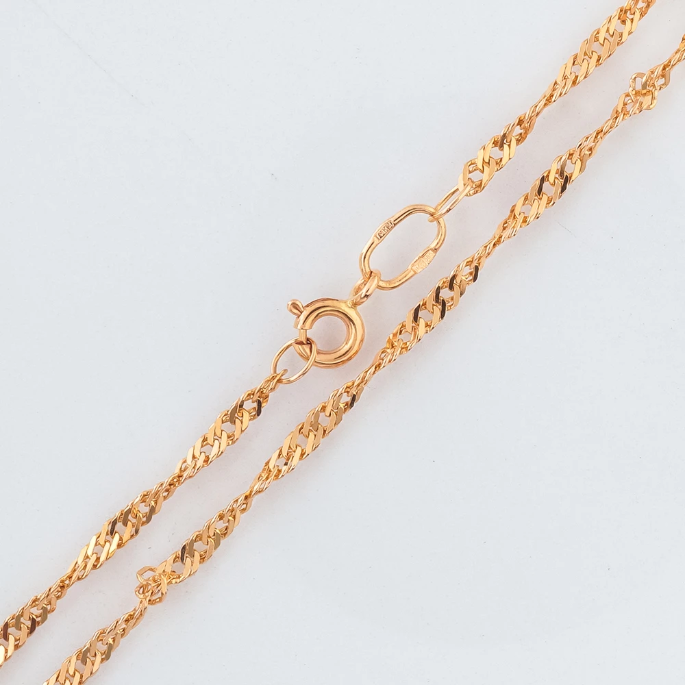 Цепь из красного золота 585 пробы