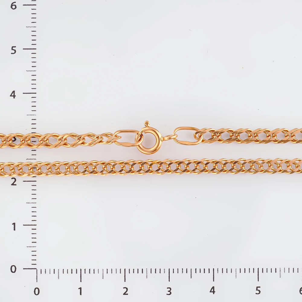 Цепь из красного золота 585 пробы