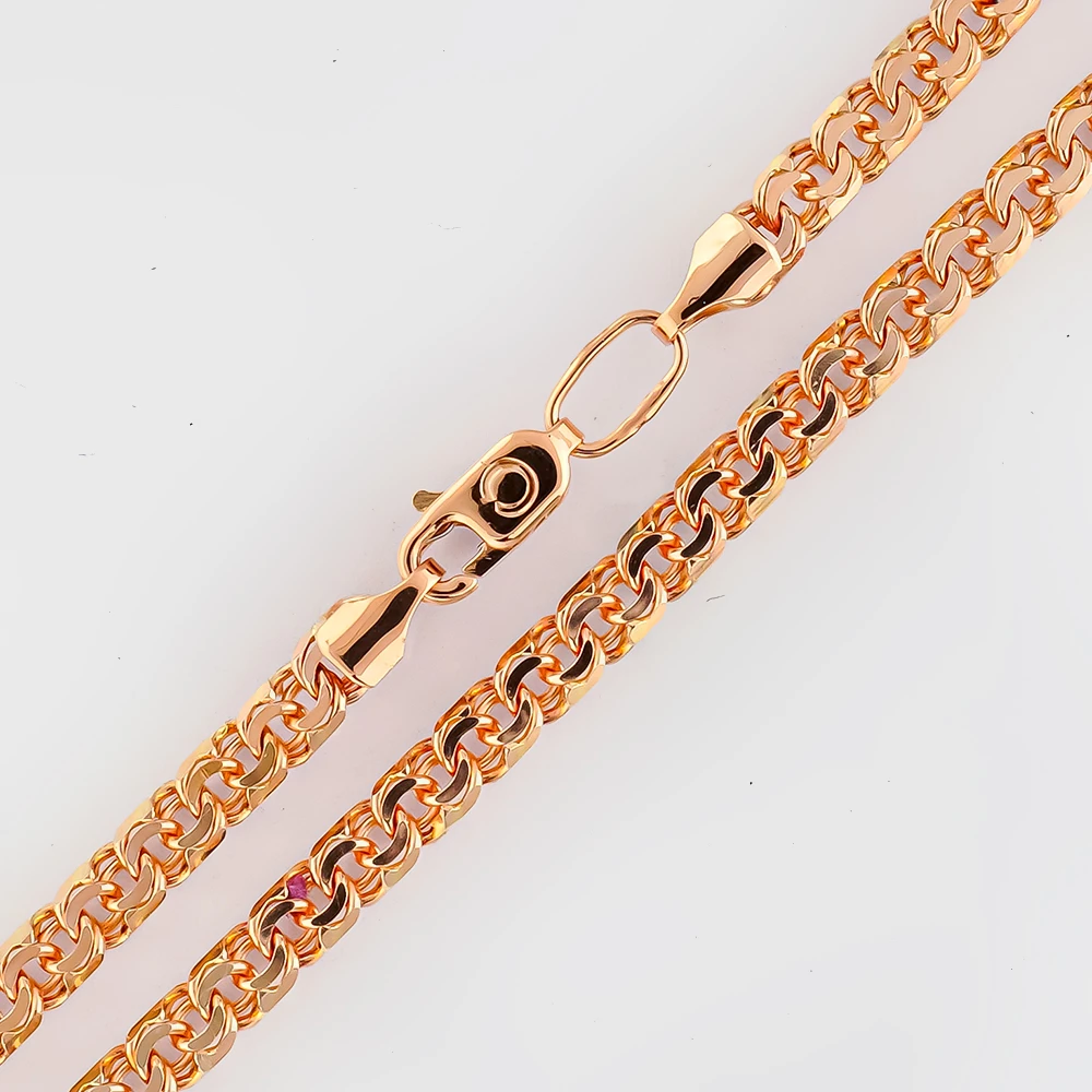 Цепь из красного золота 585 пробы