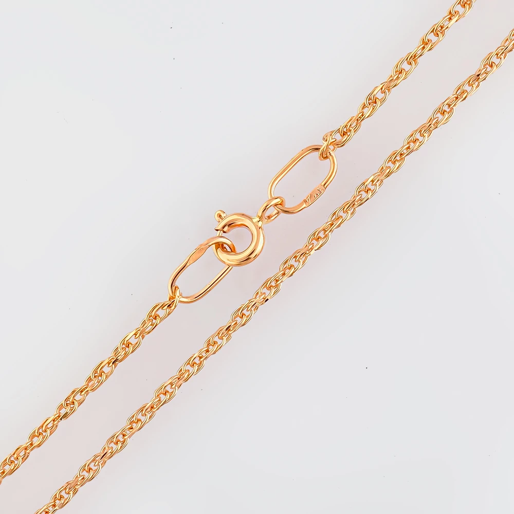 Цепь из красного золота 585 пробы