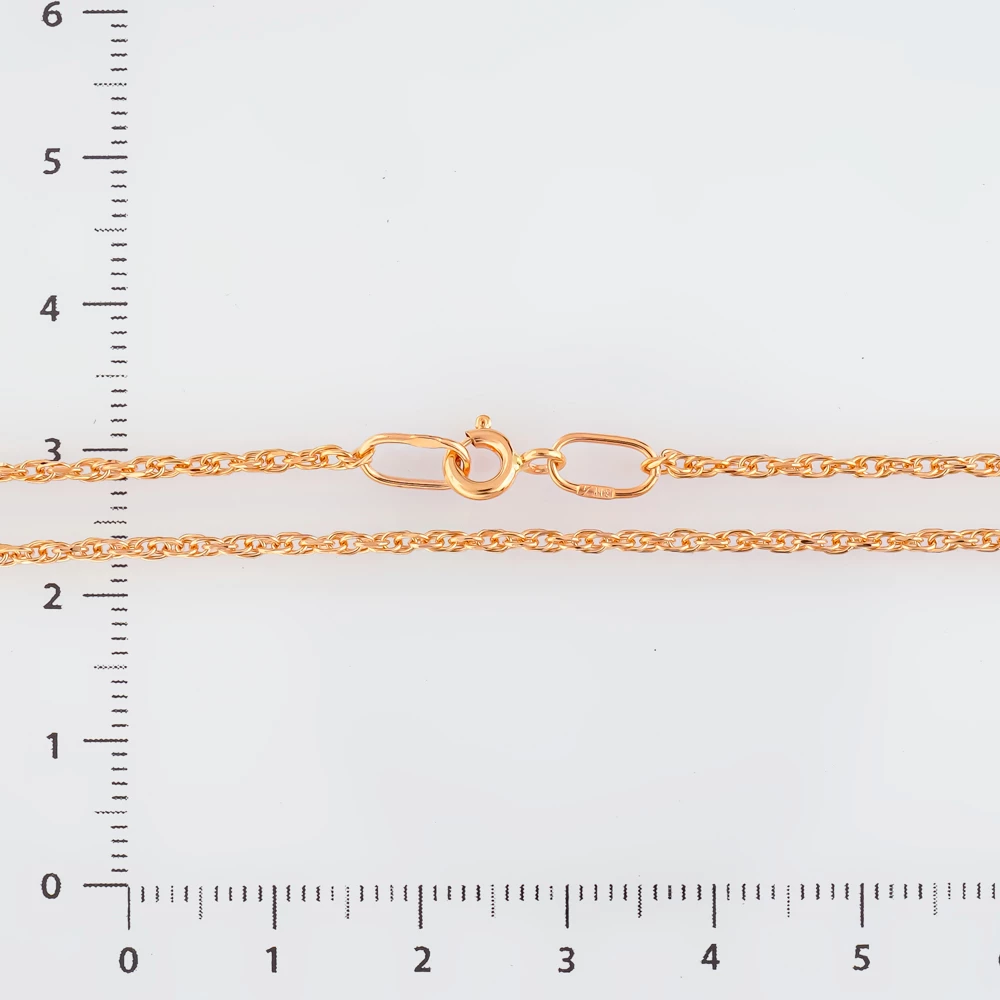 Цепь из красного золота 585 пробы