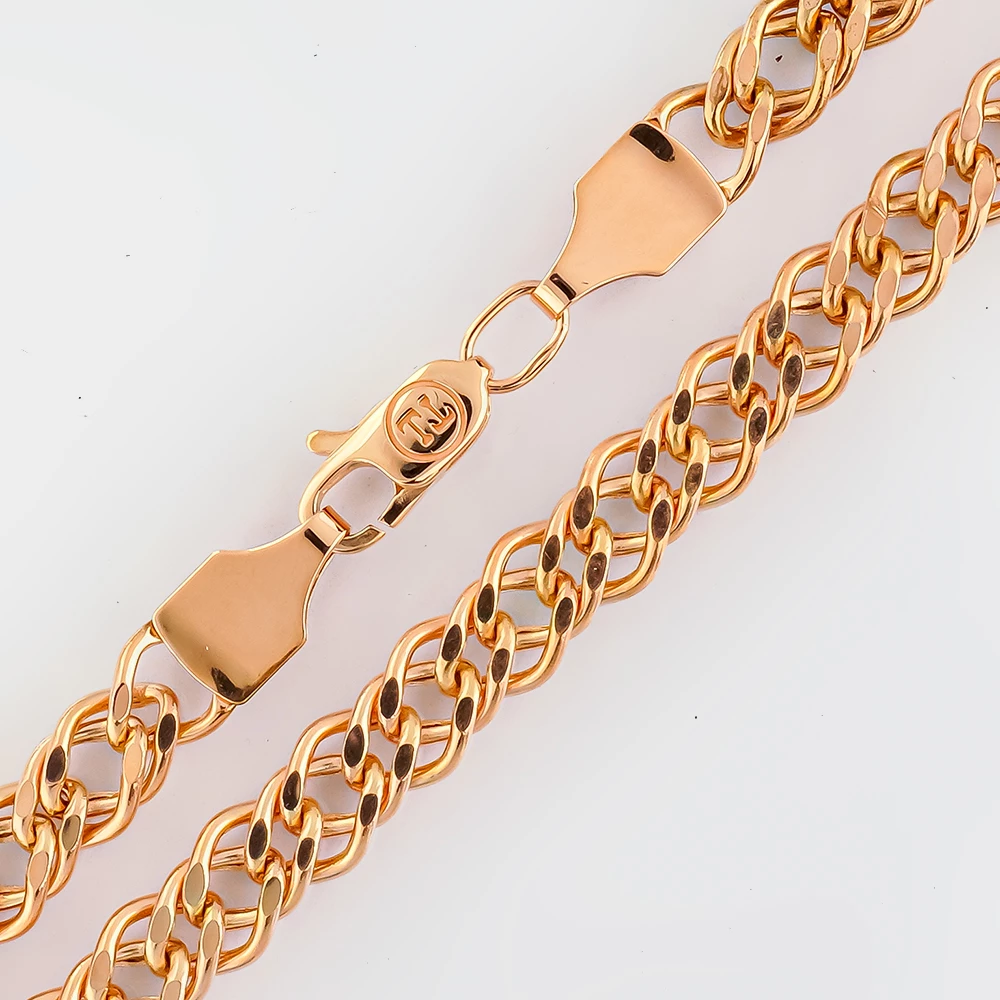 Цепь из красного золота 585 пробы