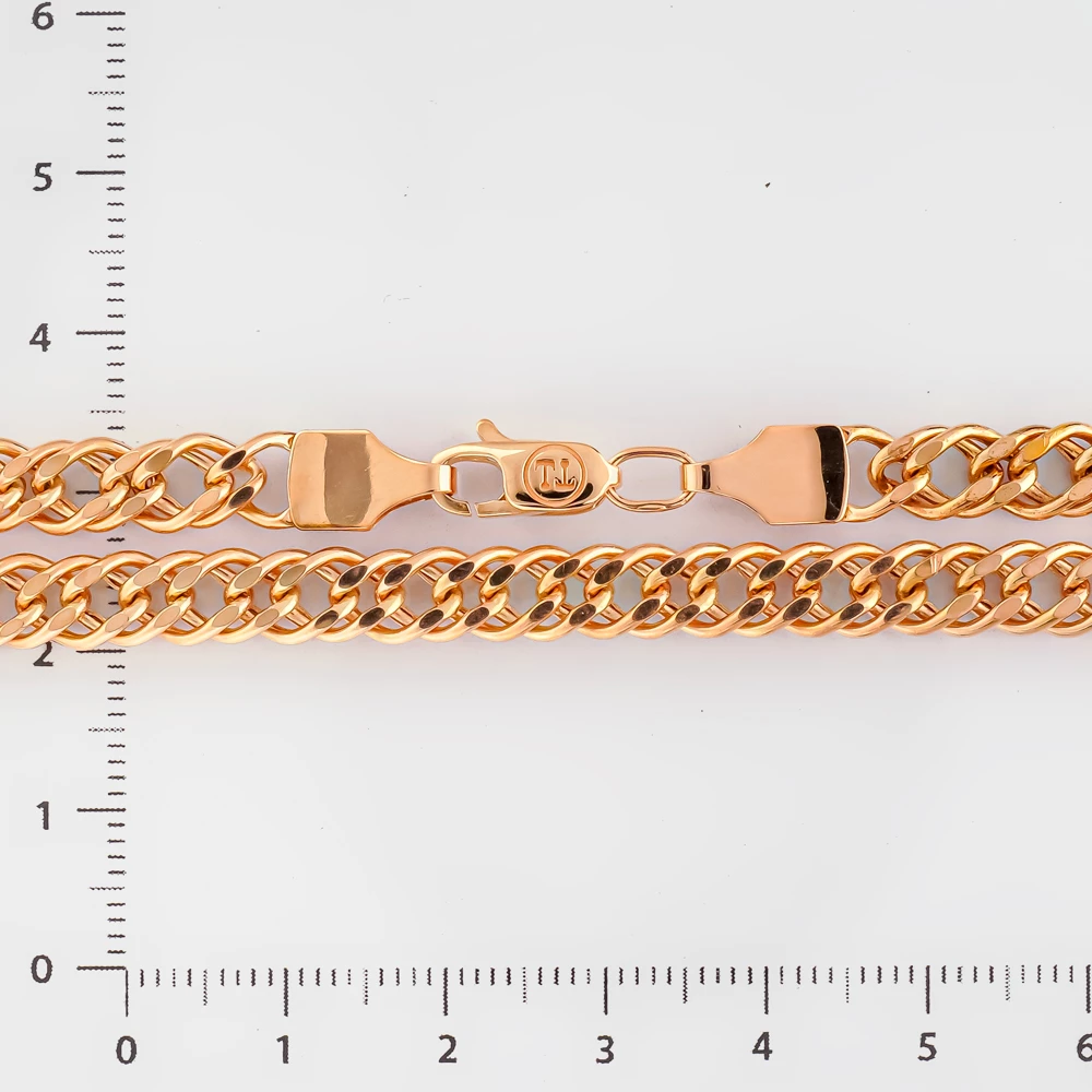 Цепь из красного золота 585 пробы