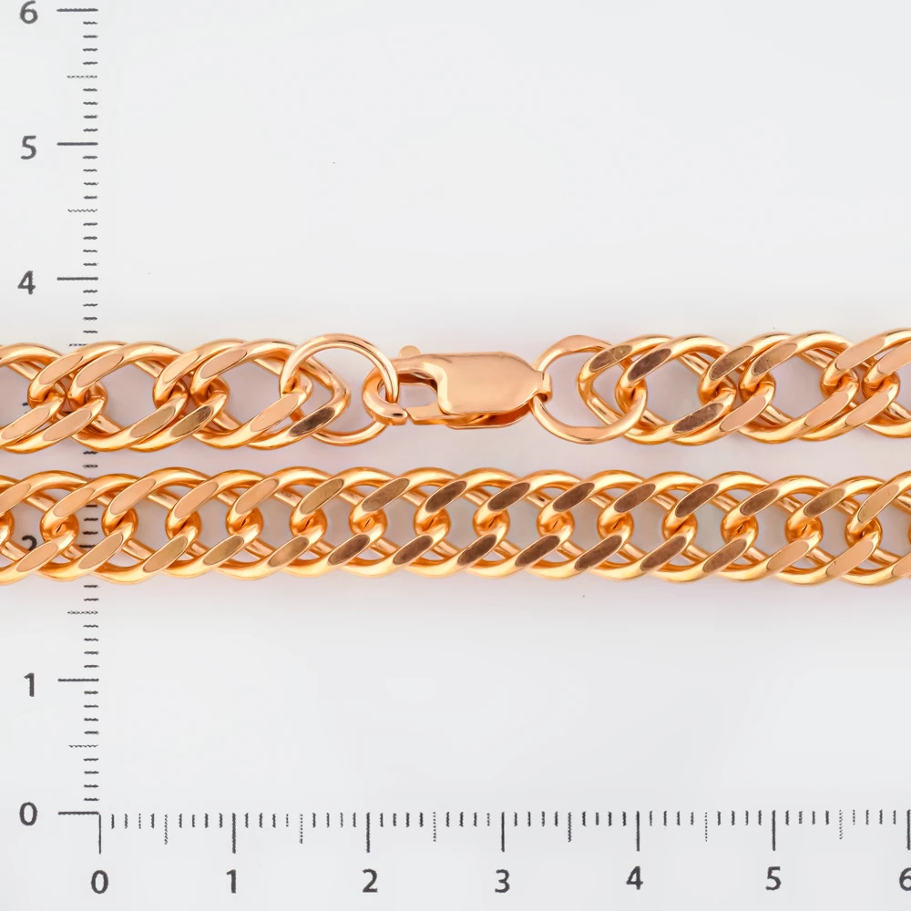 Цепь из красного золота 585 пробы