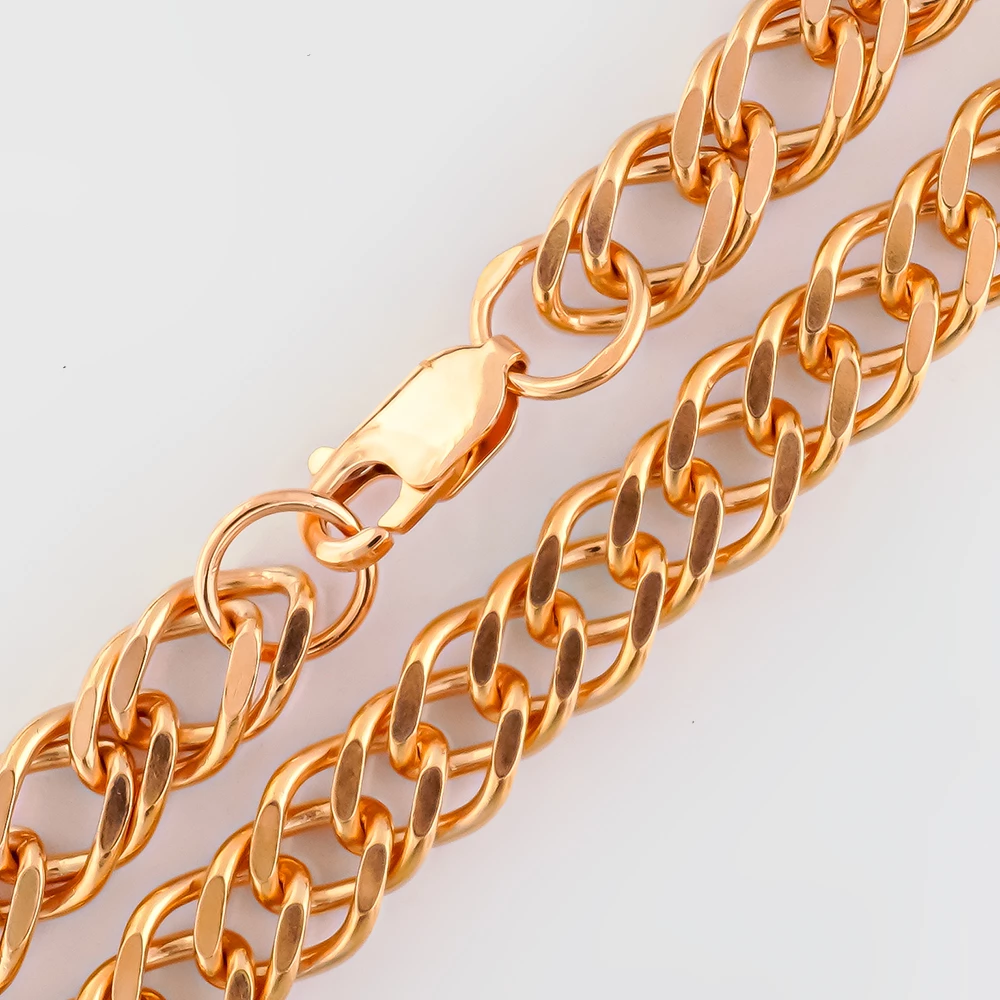 Цепь из красного золота 585 пробы