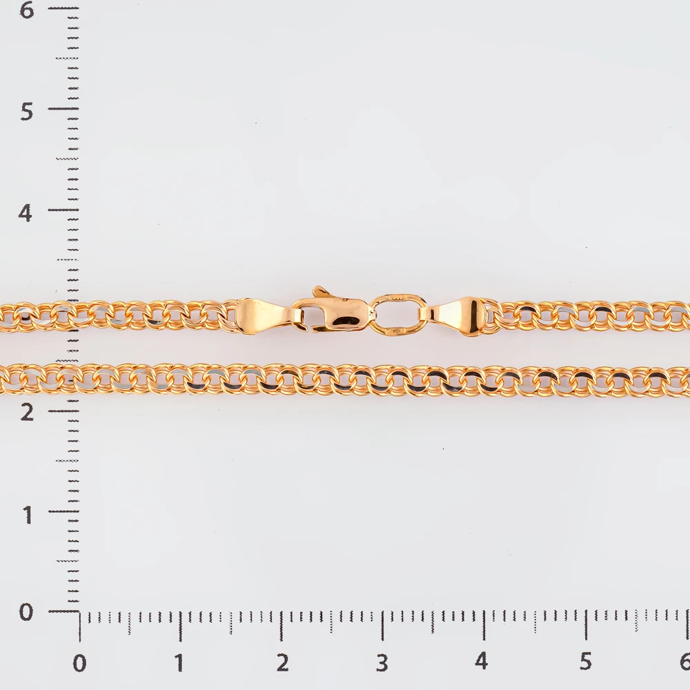 Цепь из красного золота 585 пробы