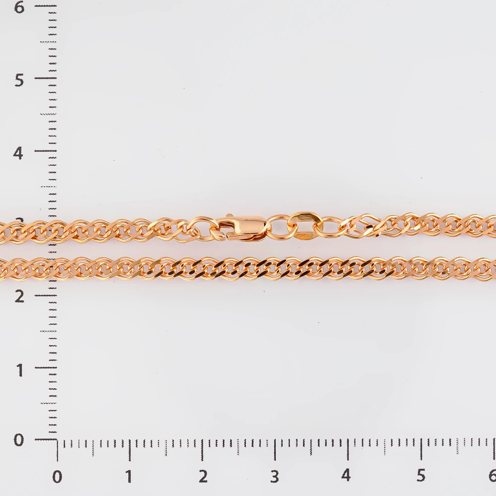 Цепь из красного золота 585 пробы