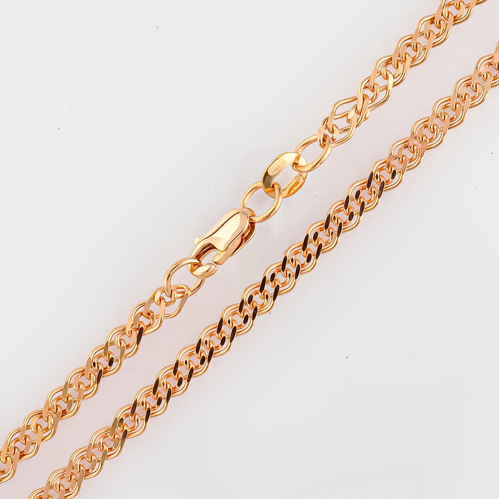 Цепь из красного золота 585 пробы