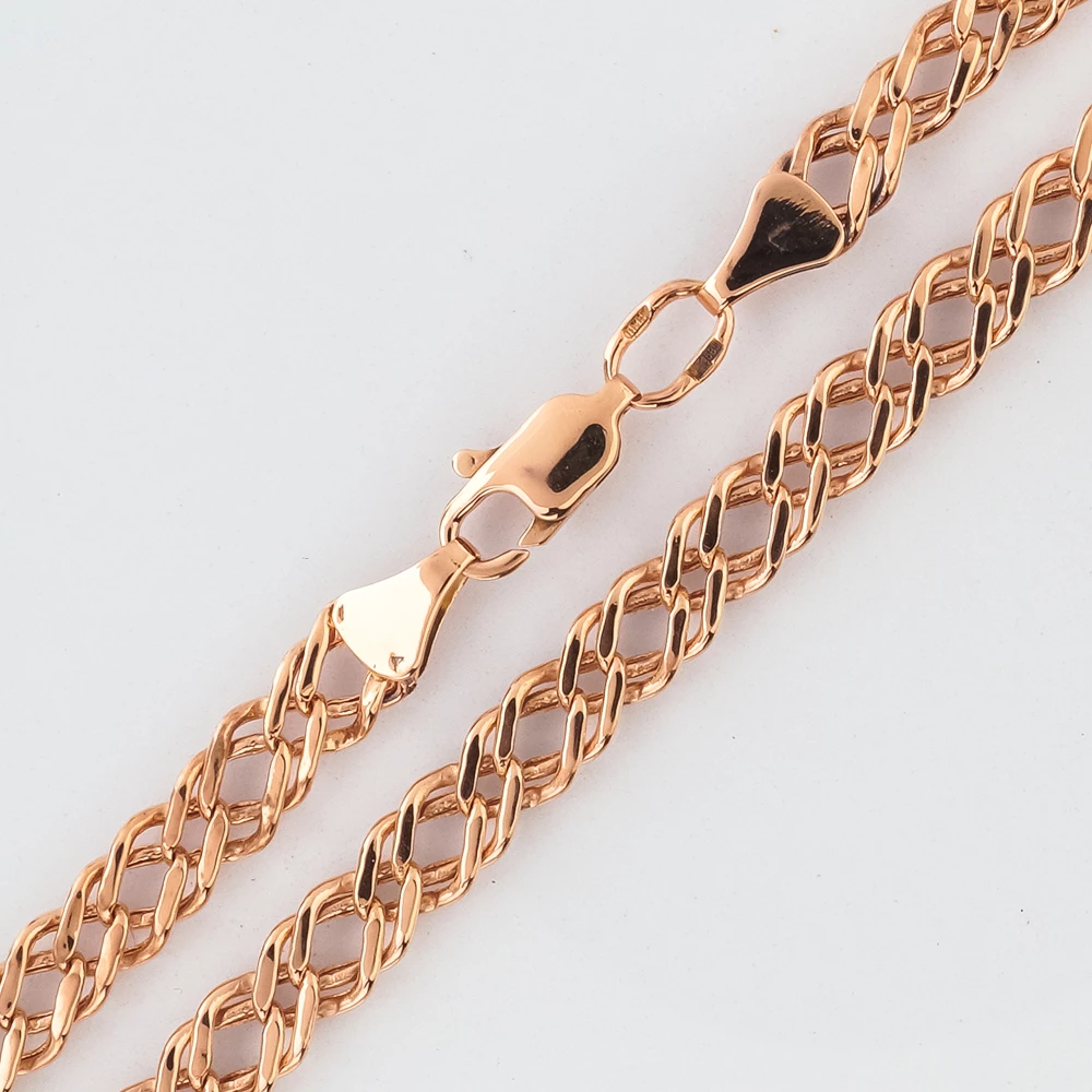 Цепь из красного золота 585 пробы