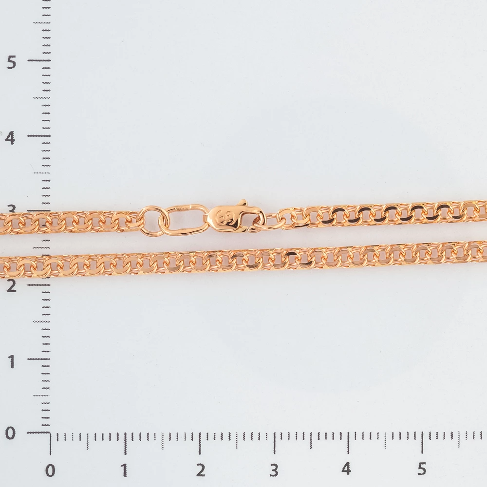 Цепь из красного золота 585 пробы