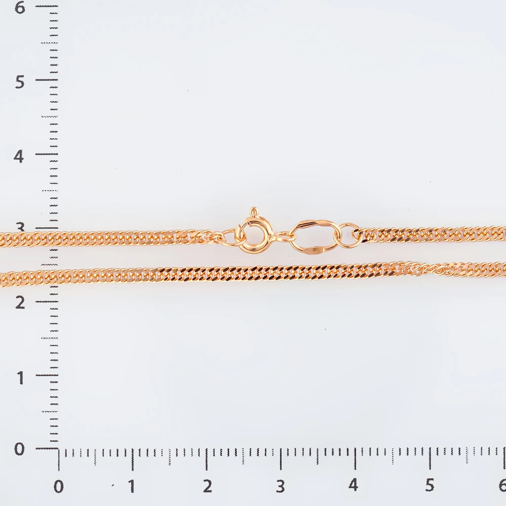 Цепь из красного золота 585 пробы