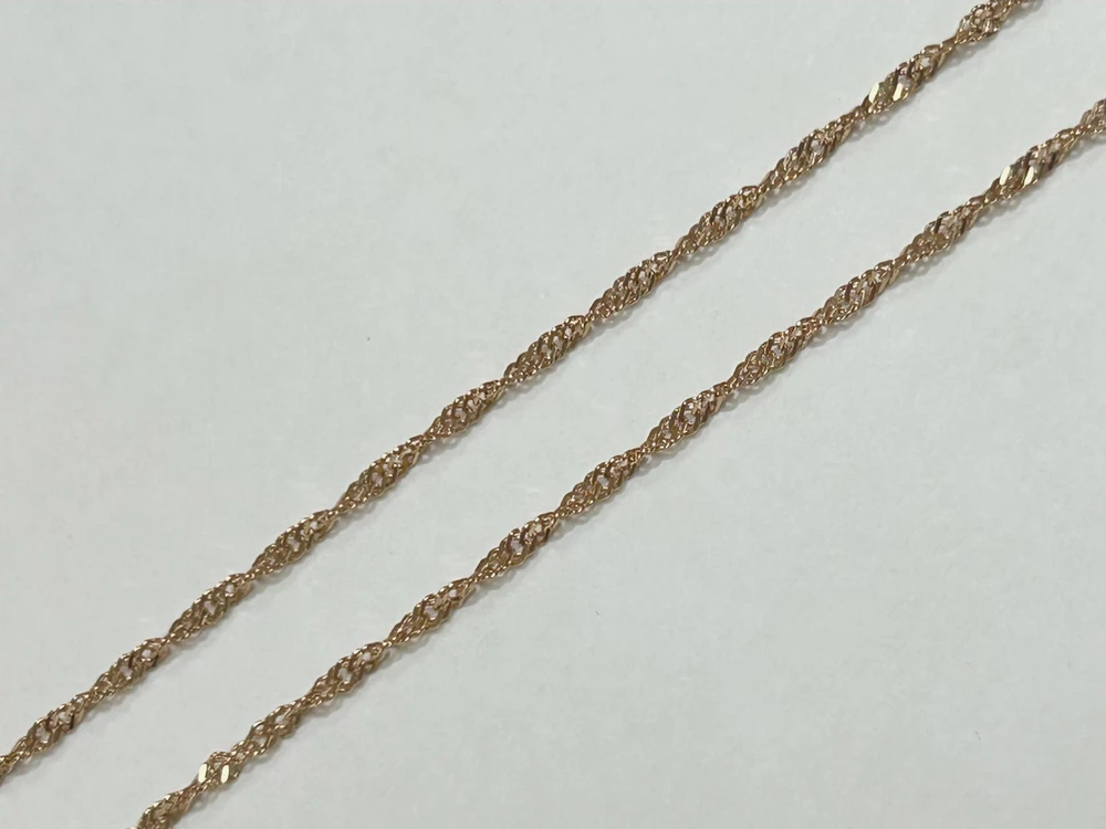 Цепь из красного золота 375 пробы