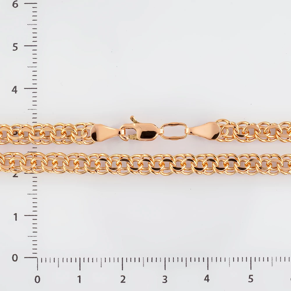 Цепь из красного золота 585 пробы