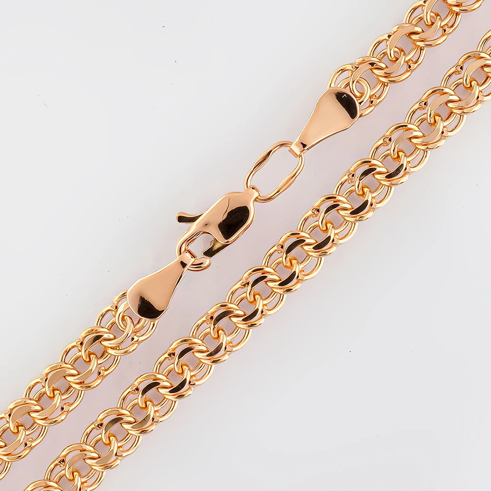 Цепь из красного золота 585 пробы