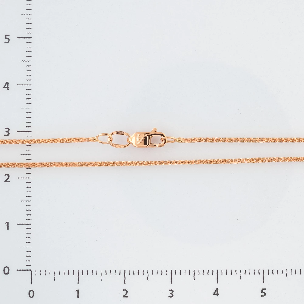 Цепь из красного золота 585 пробы