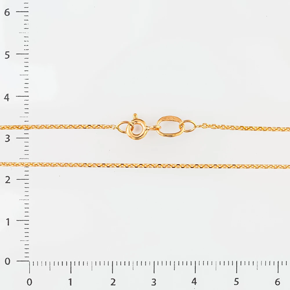 Цепь из красного золота 585 пробы