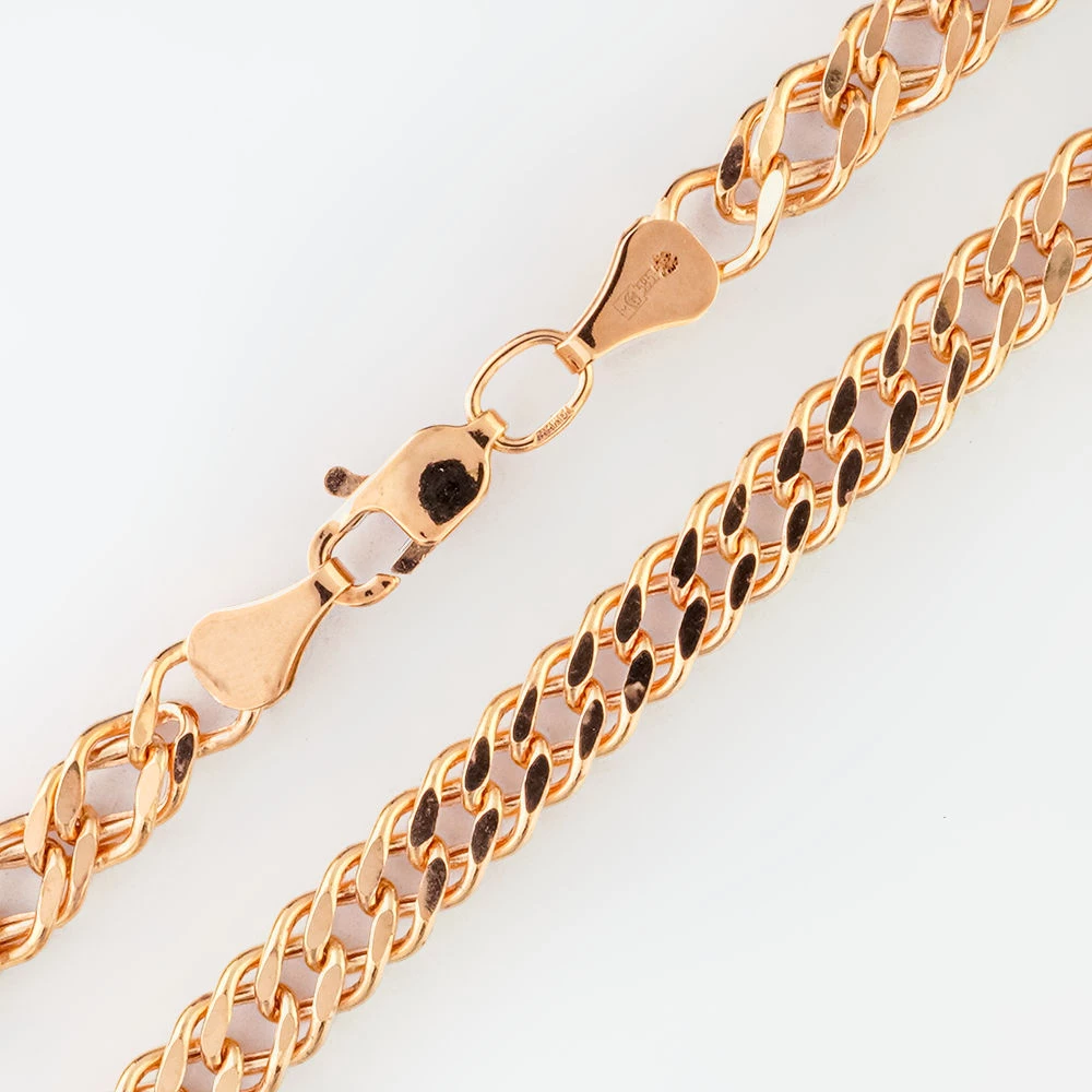 Цепь из красного золота 585 пробы