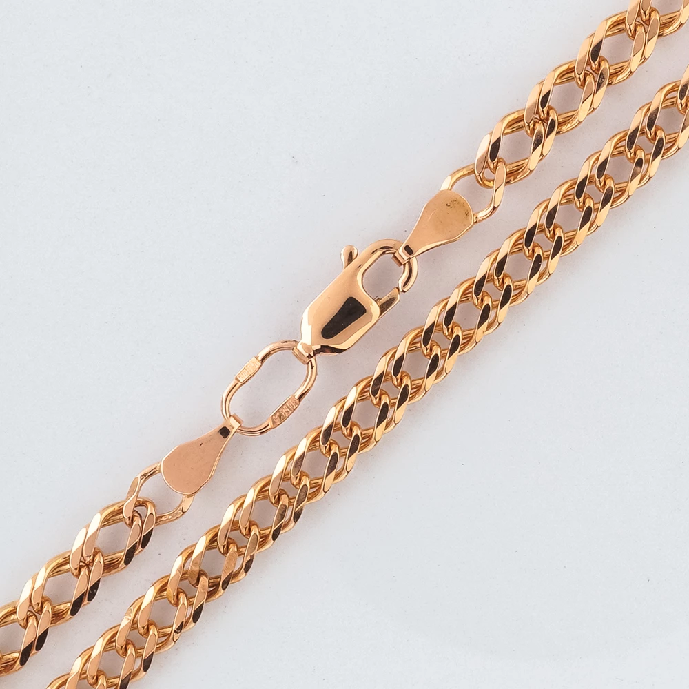 Цепь из красного золота 585 пробы