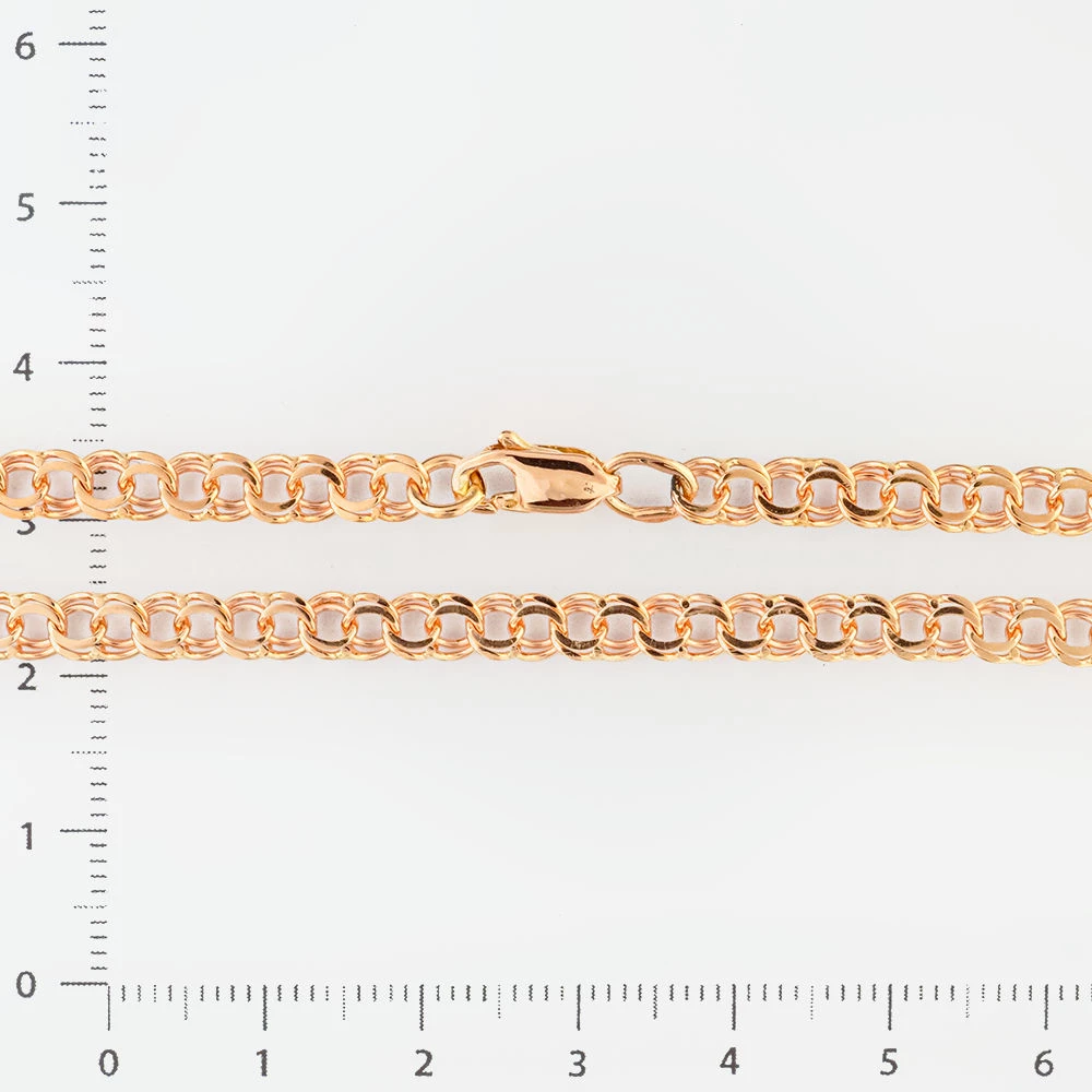 Цепь из красного золота 585 пробы