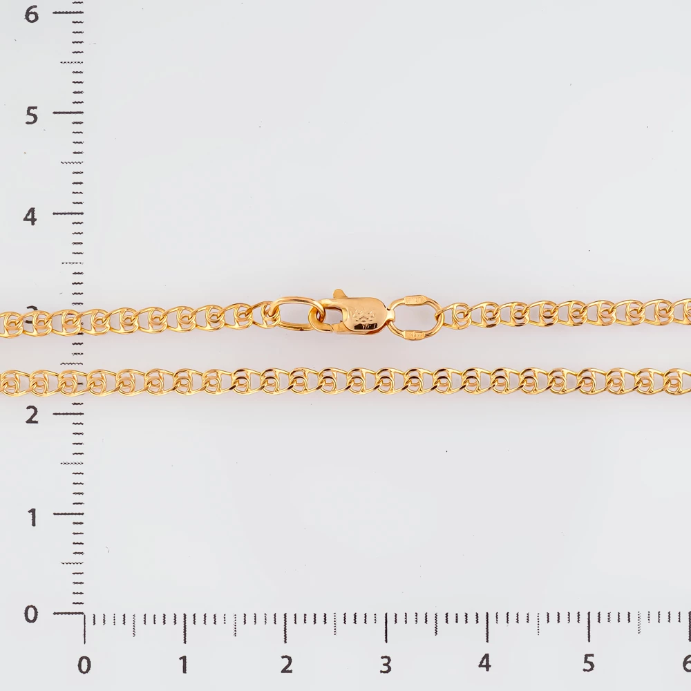 Цепь из красного золота 585 пробы