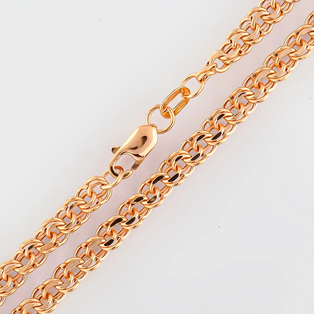 Цепь из красного золота 585 пробы