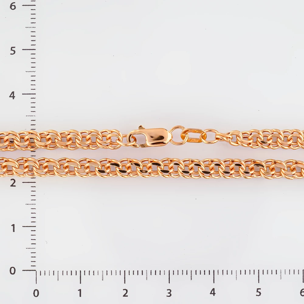 Цепь из красного золота 585 пробы