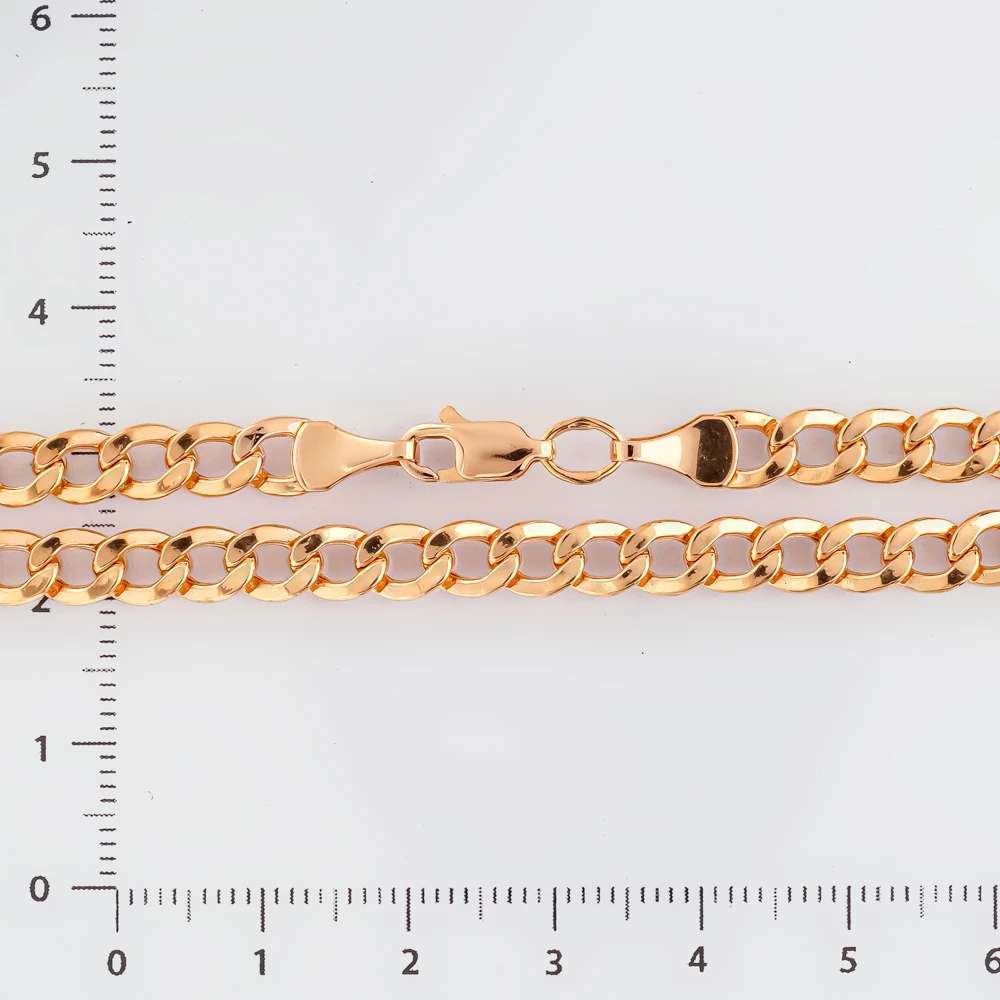 Цепь из красного золота 585 пробы