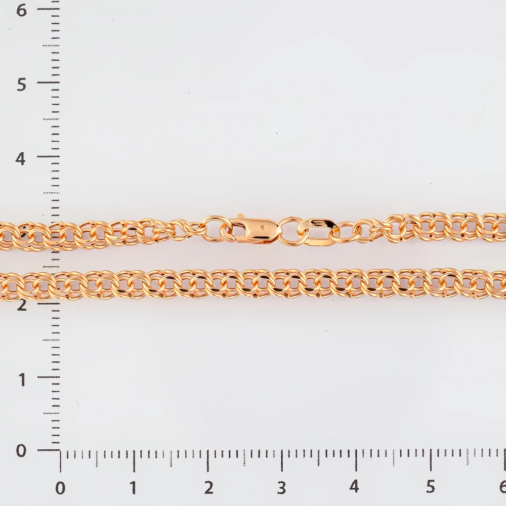 Цепь из красного золота 585 пробы