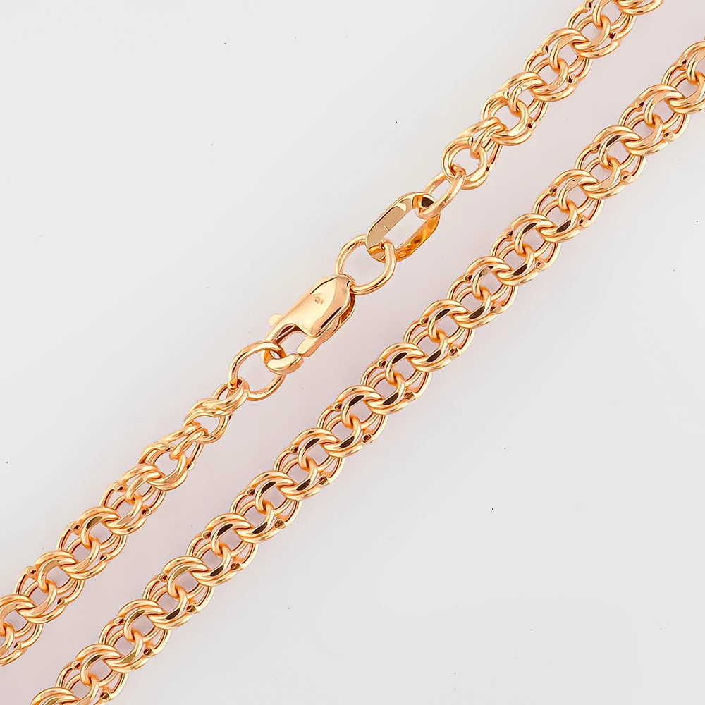 Цепь из красного золота 585 пробы