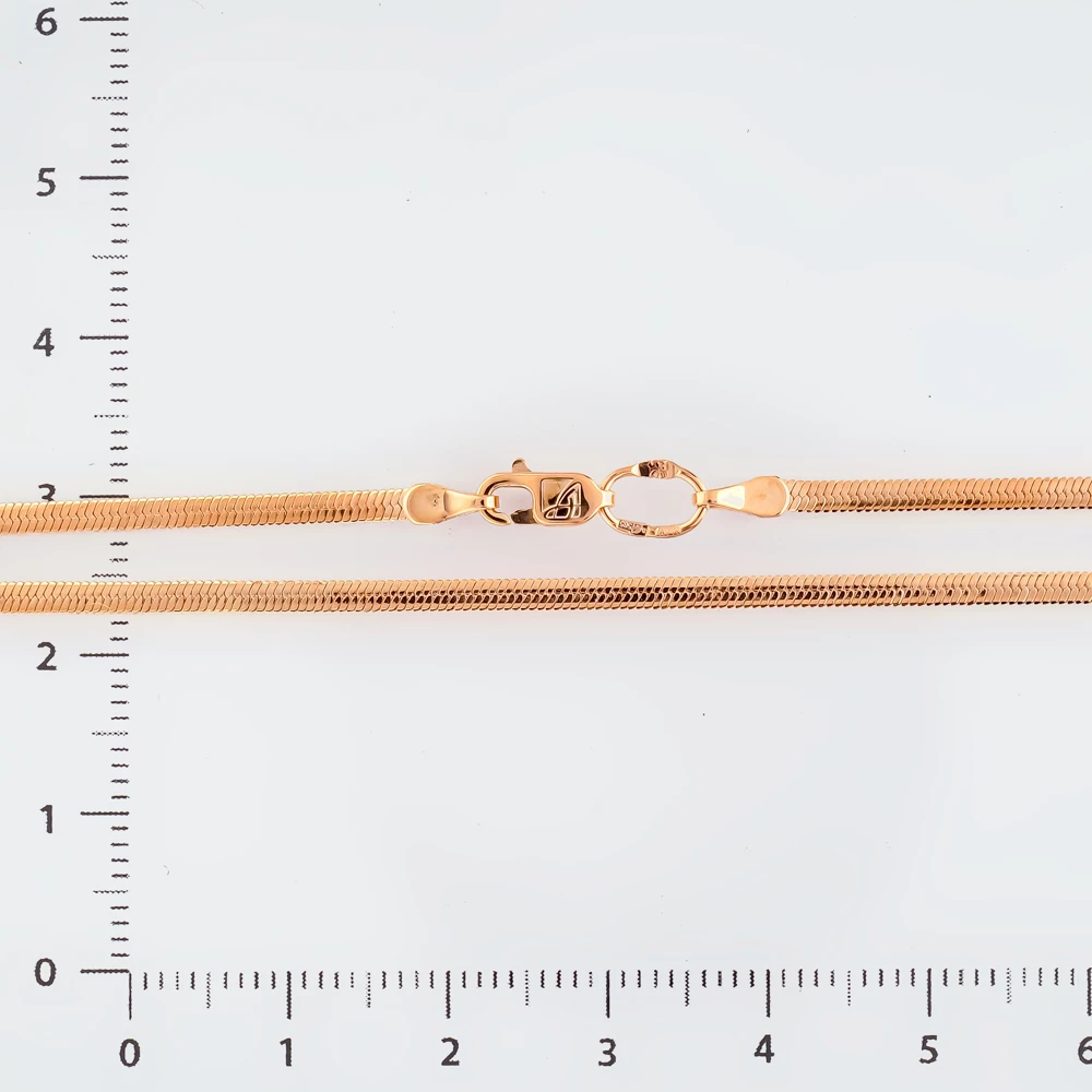 Цепь из красного золота 585 пробы