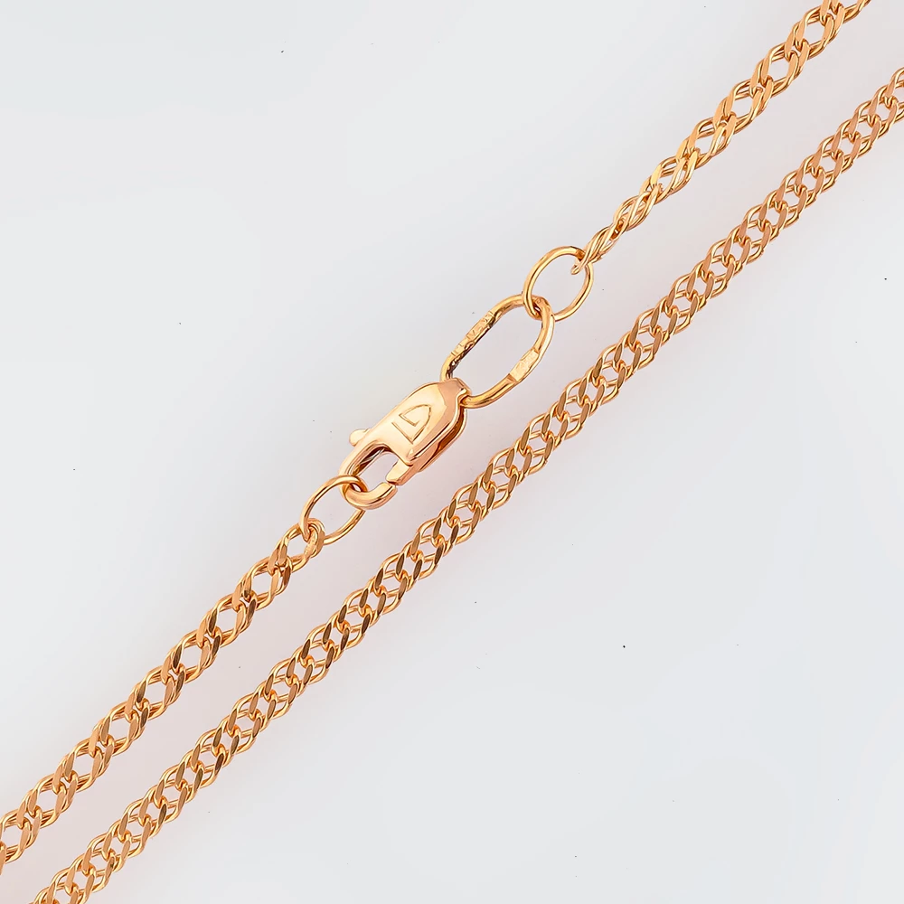 Цепь из красного золота 585 пробы