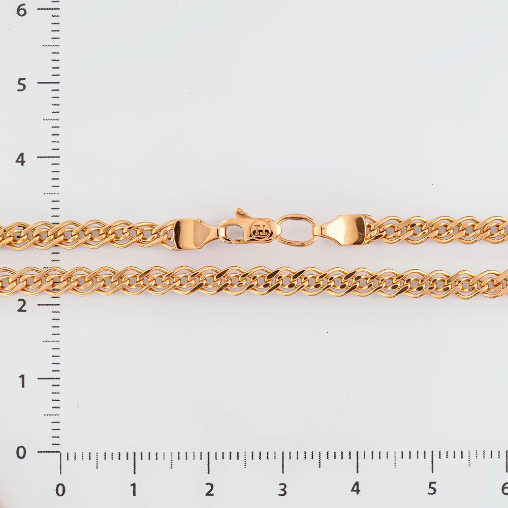 Цепь из красного золота 585 пробы